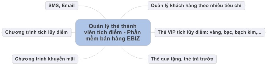 Ebiz Pos Offline - Quản lý khách hàng thẻ thành viên tích điểm thẻ quà tặng - Hình 2
