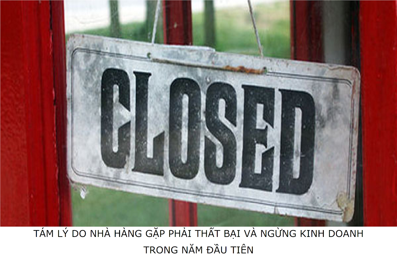 Ebiz Pos Offline - Tám lý do nhà hàng gặp phải thất bại và ngừng kinh doanh trong năm đầu tiên - Hình 2
