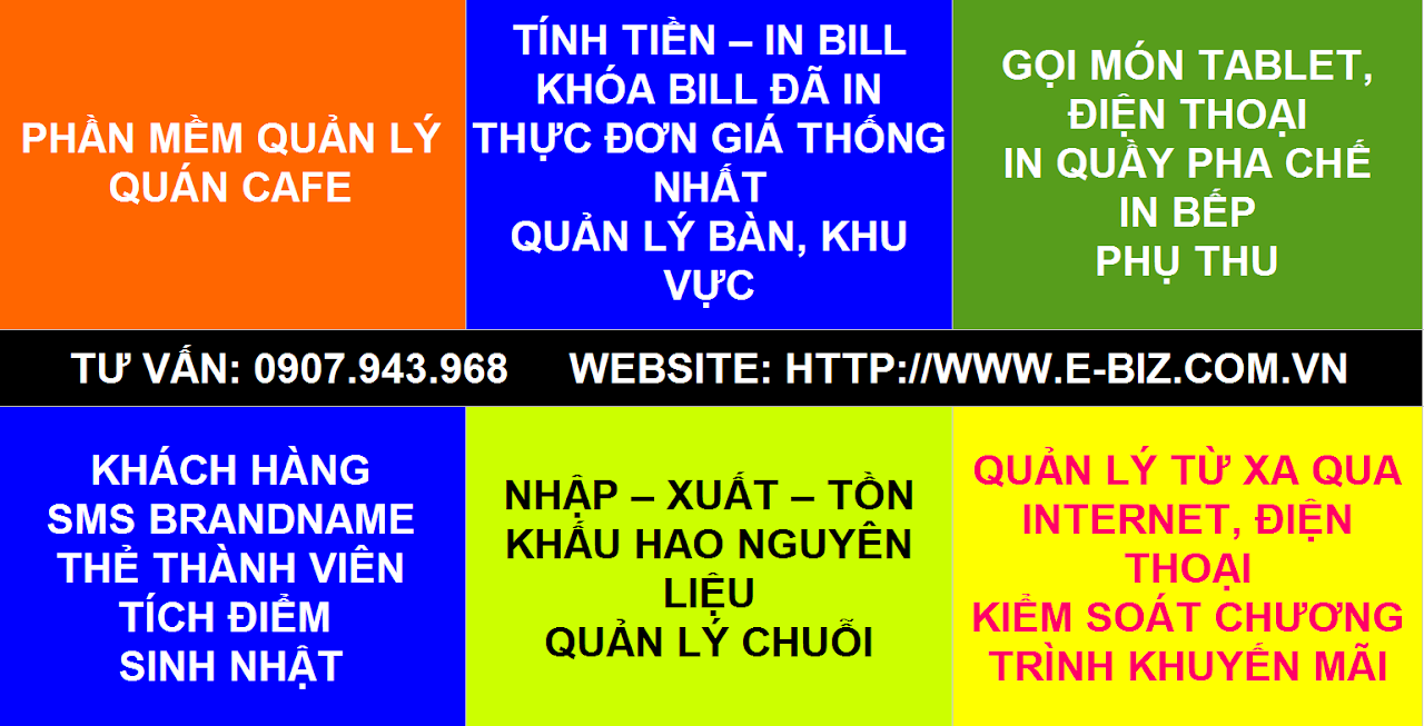 Ebiz Pos Offline - Đánh giá 8 phần mềm quản lý quán cafe phổ biến - Hình 2