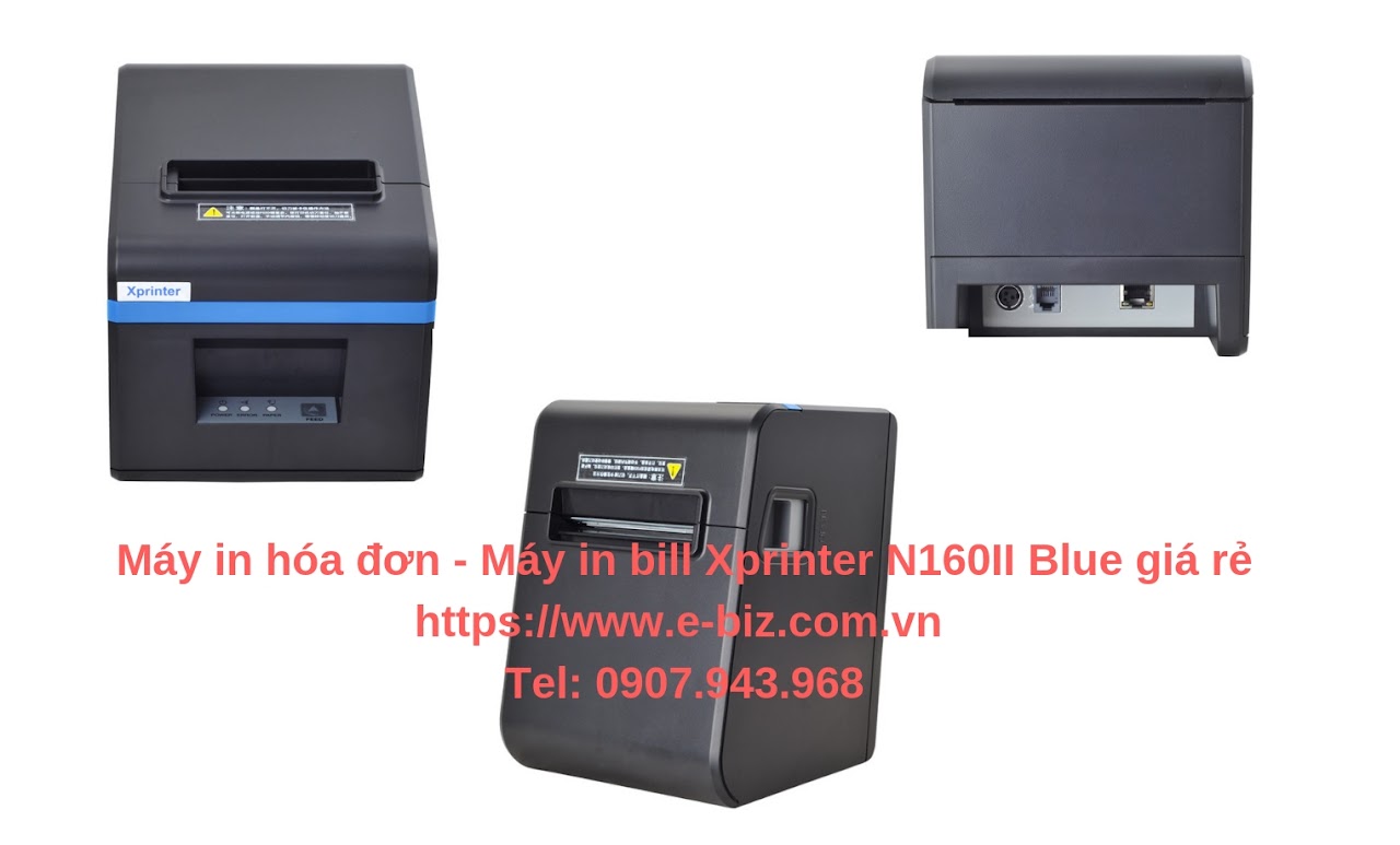 Ebiz Pos Offline - Máy in bill - máy in hóa đơn xprinter N-160II khổ 80mm giá rẻ - Hình 2