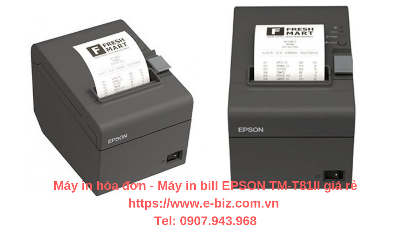 Ebiz Pos Offline - Máy in hóa đơn - Máy in bill EPSON TM - T81II giá rẻ - Hình 2