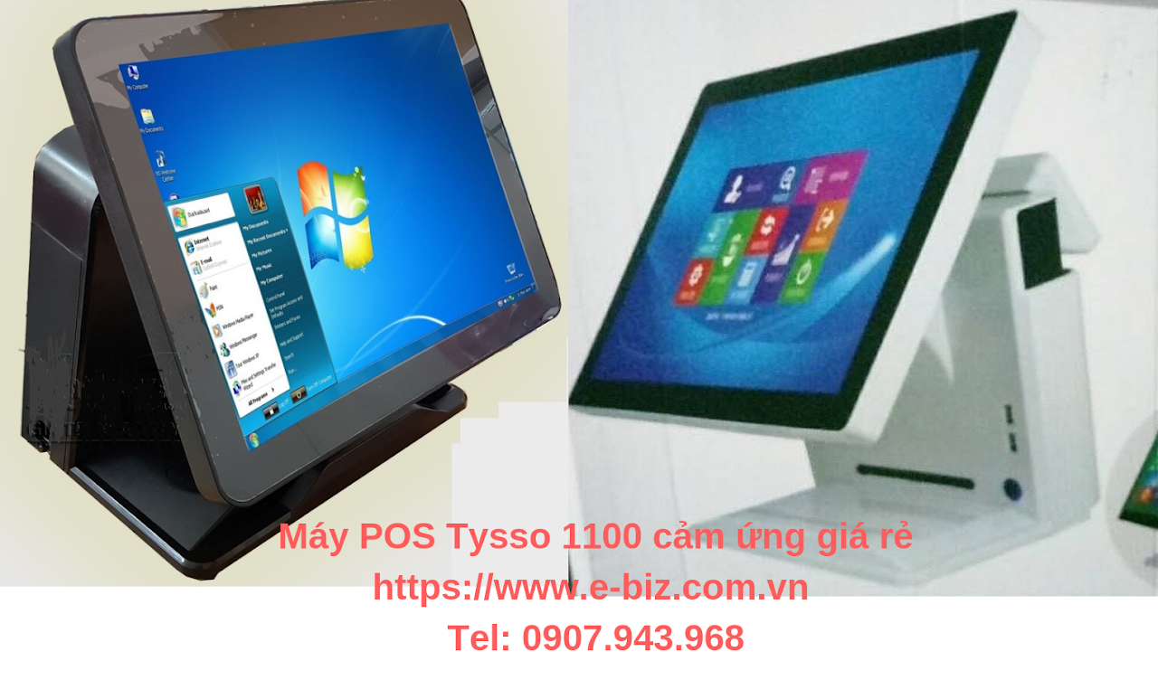 Ebiz Pos Offline - Máy POS Tysso 1100 cảm ứng giá rẻ - Hình 2
