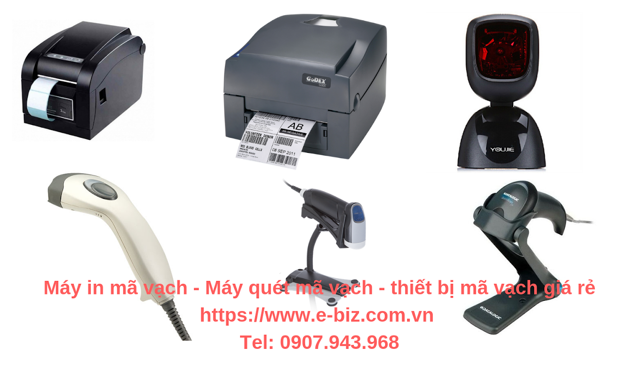 Ebiz Pos Offline - Máy quét mã vạch (barcode) - Máy in mã vạch - Thiết bị mã vạch - Hình 2