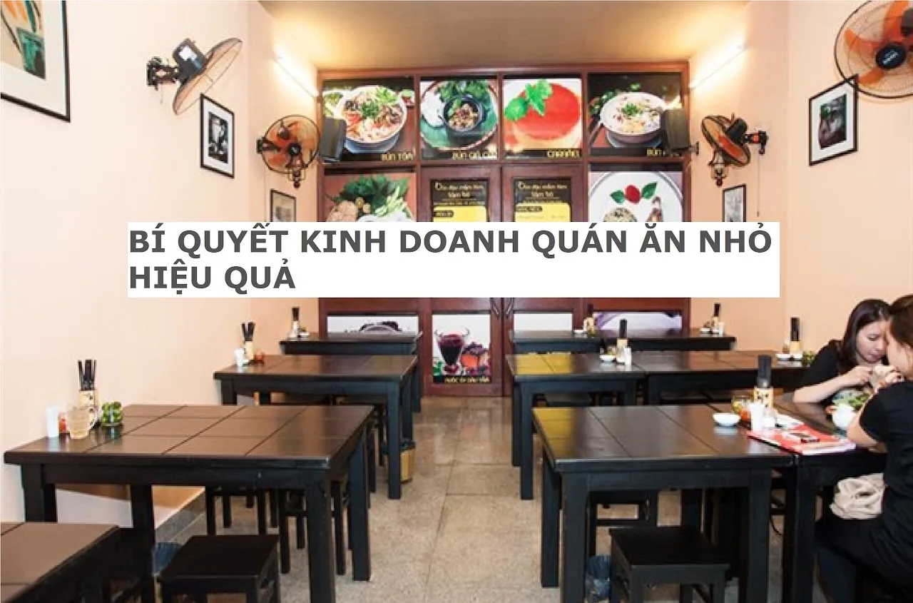 Bí quyết kinh doanh quán ăn nhỏ hiệu quả cho người mới. — hình minh họa bài viết